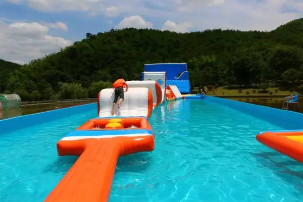 水上冲冲冲! 江阴朝阳花谷陪你过夏天