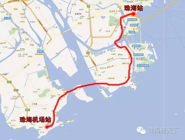 珠海8大交通项目推高西区的房价