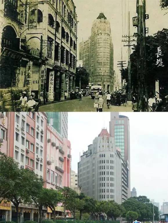 广州新旧照片对比,沉淀成的东西叫记忆