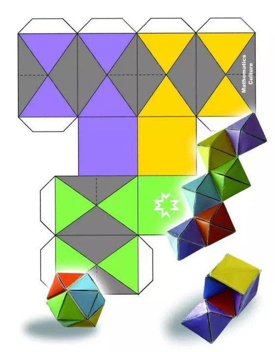 2. 数学文化创意折纸