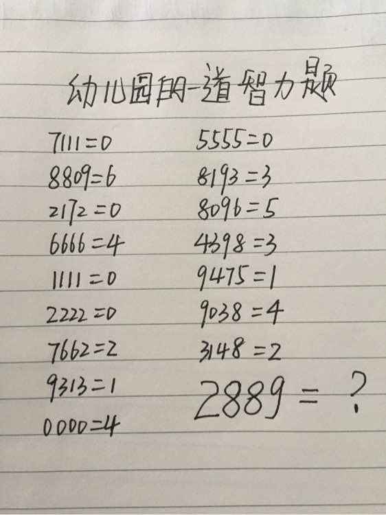 9道小学智力题,全部答对才是高智商!