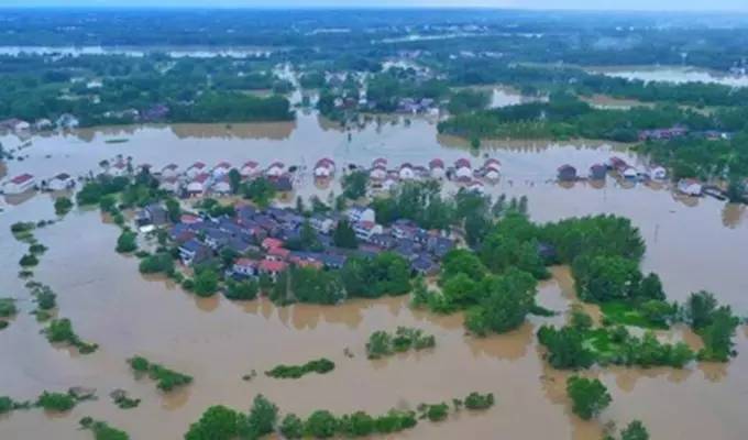 新洲有多少人口_航拍暴雨溃口后的新洲 告诉你另一个惊人现场