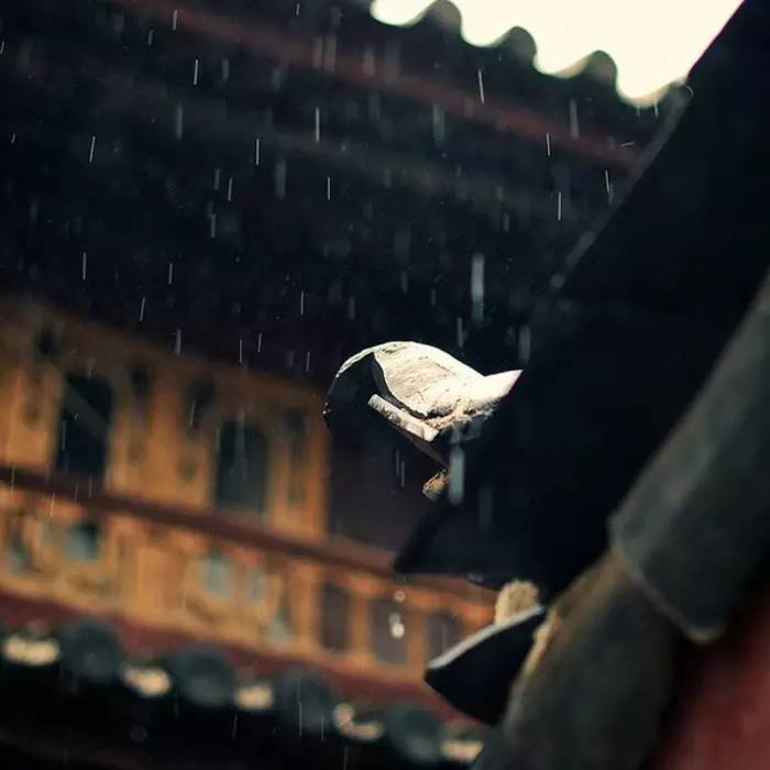 在中国传统文化中,雨是诗人的眼泪