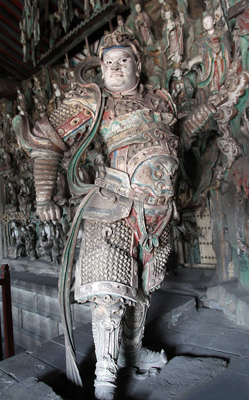 佛教雕塑艺术的瑰宝:双林寺彩塑赏析
