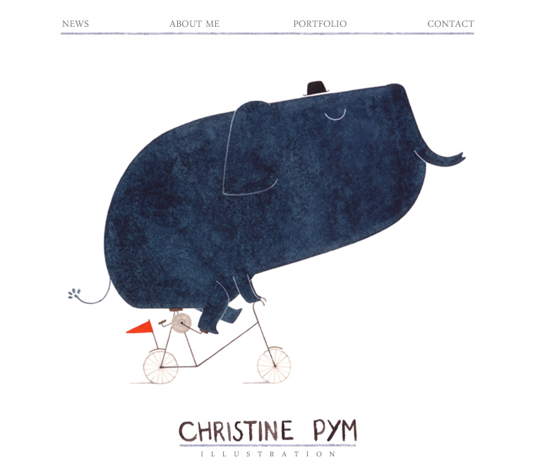 来自英国儿童插画家Christina Pym的精彩