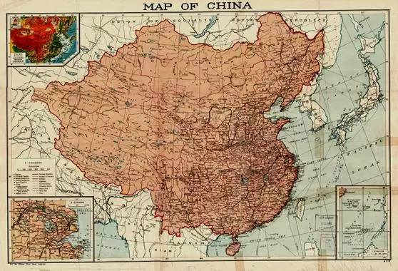 1939年加拿大《中国地图》