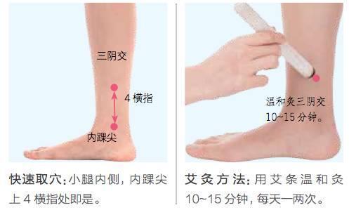 8个穴位养卵巢,气色好美到老