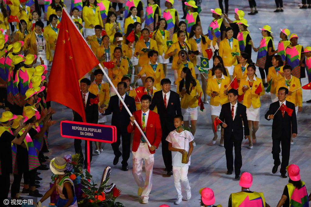 直击巴西奥运开幕式 运动员入场仪式 - 微信公