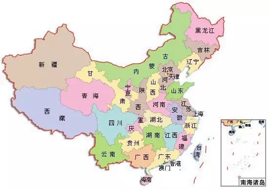 各省沈姓人口_中国各省地图