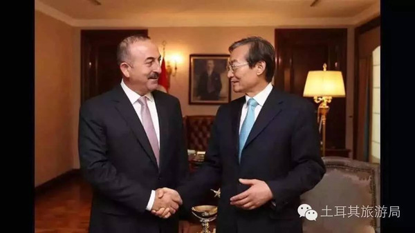 中国对土耳其进行支持访问