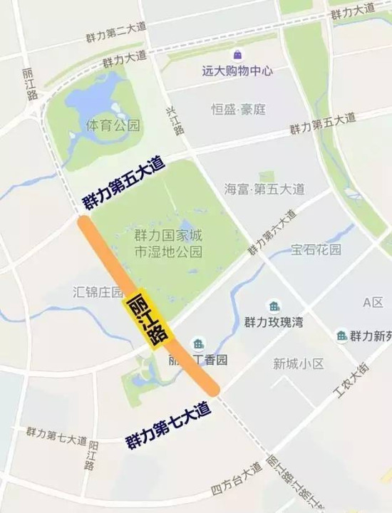 禁止机动车临时或长时停放: 公滨路(南直路至化工路) 通乡街(红旗大街