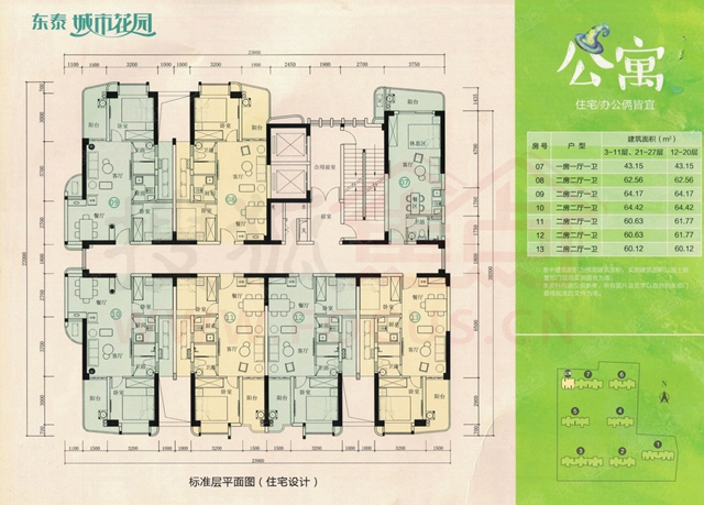 东泰城市花园看房团:精装公寓8.14专场优惠