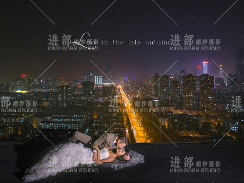 长沙夜景婚纱_长沙夜景