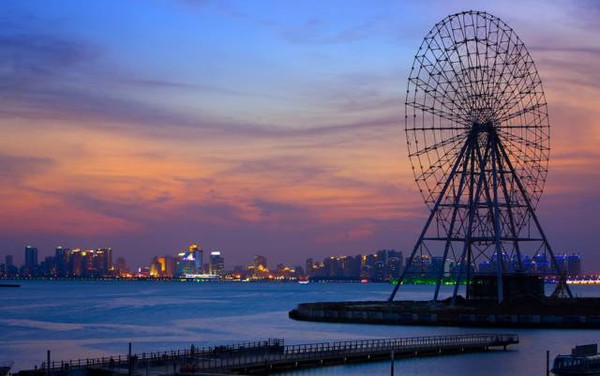 苏州市金鸡湖景区