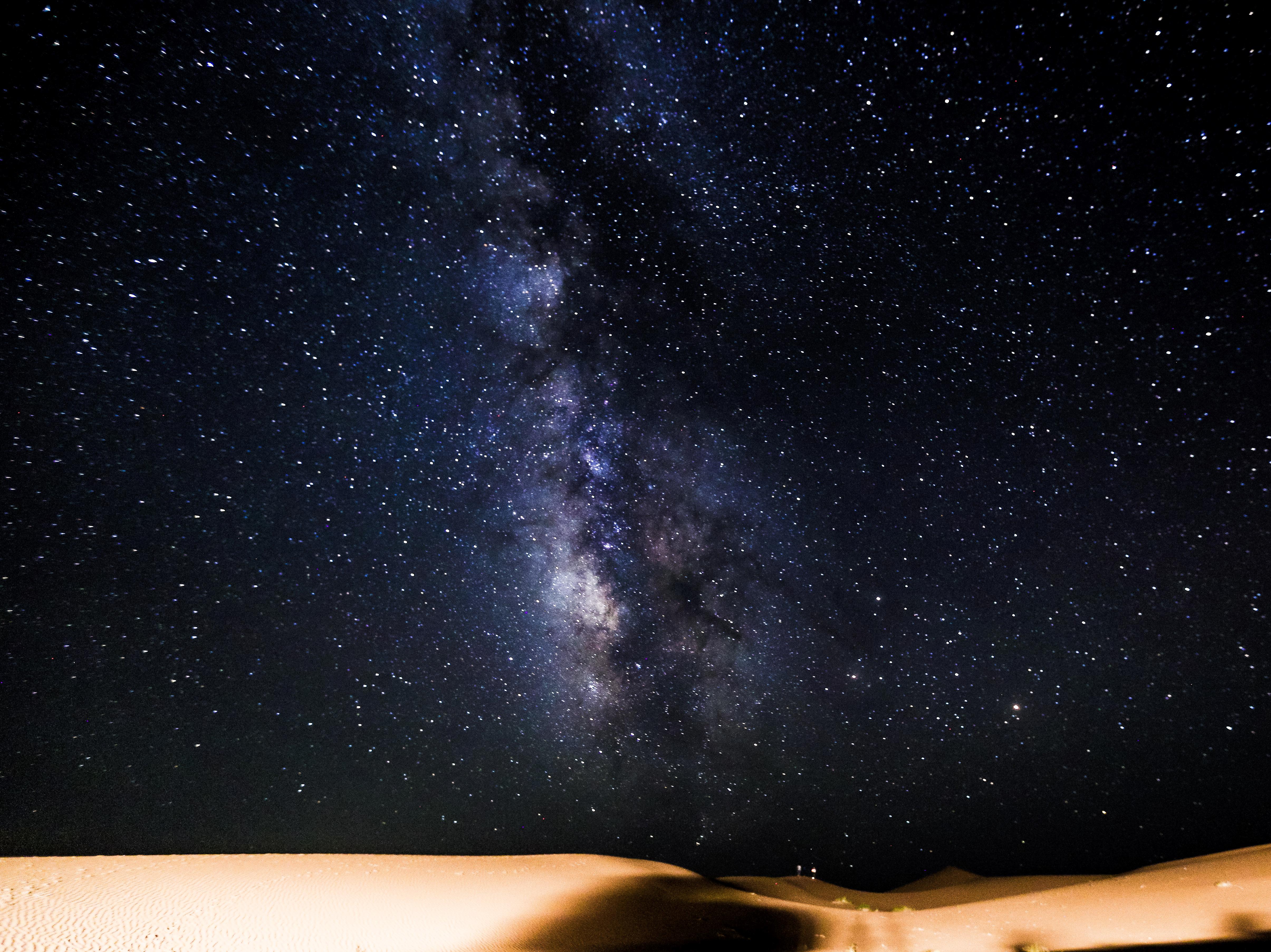 穿越沙漠无人区,观一场星空盛宴._手机搜狐网