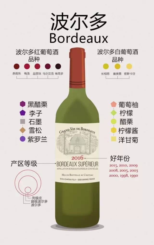 酒起杯落,波尔多葡萄酒知多少?