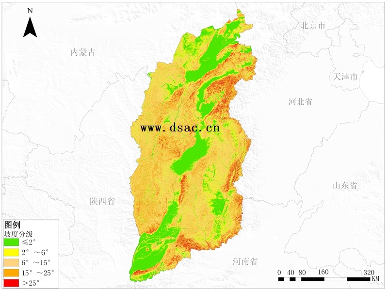 山西雄踞于黄河中游左岸的黄土高原之上,境内山峦起伏,沟壑纵横,丘陵