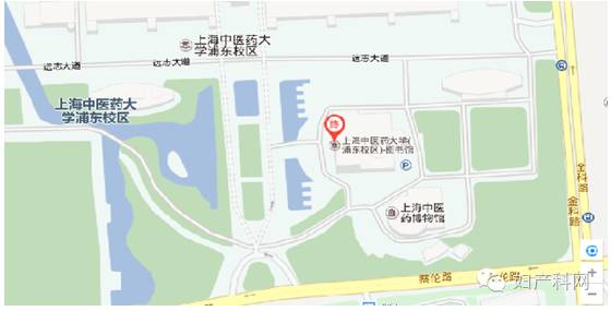 cn)   上海中医药大学地图