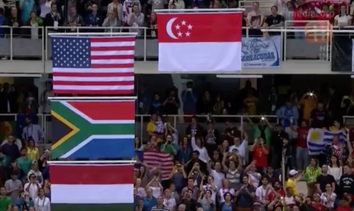 新加坡史上第一枚奥运金牌诞生!举国欢腾!到底