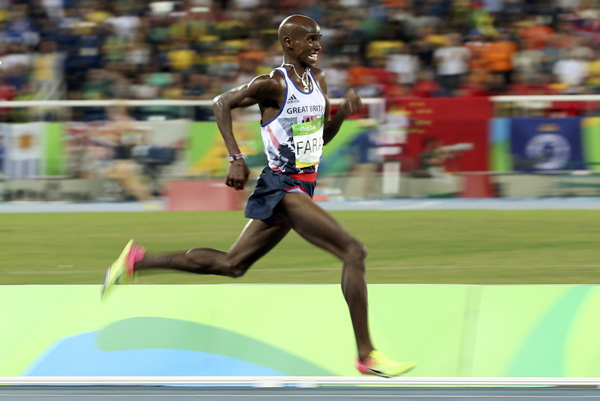 里约奥运万米冠军法拉赫告诉你他的跑步秘诀 