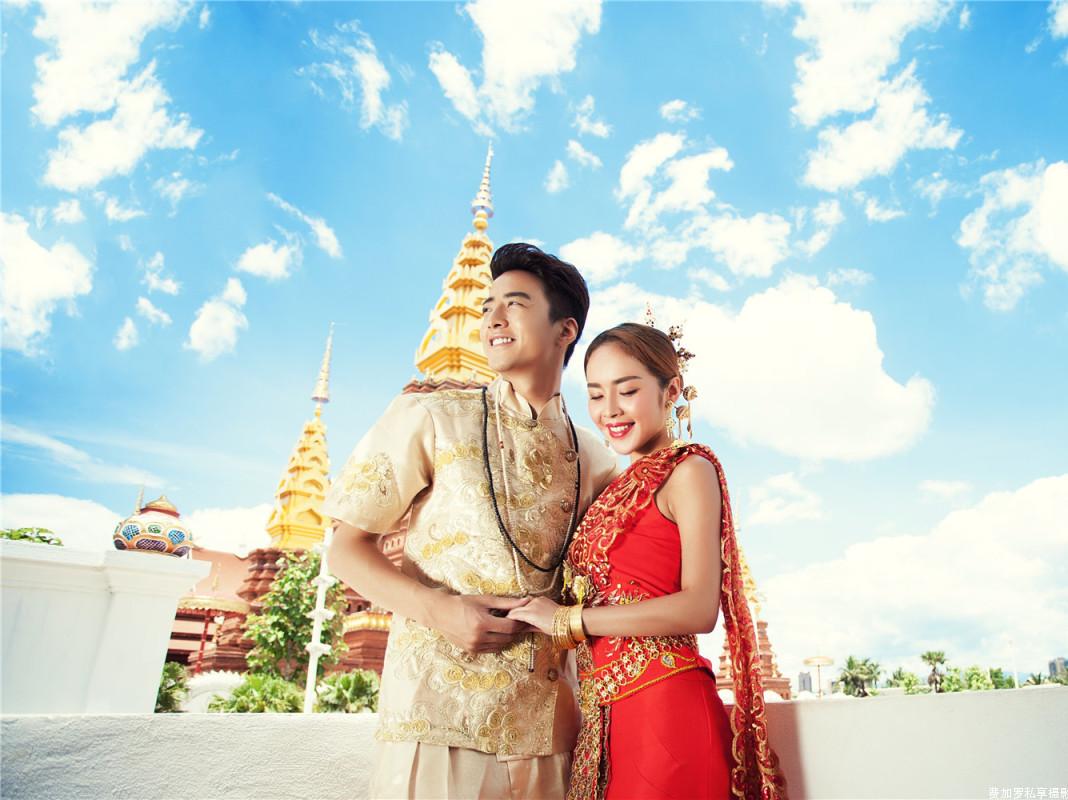 泰国婚纱样片图片素材-编号13899399-图行天下