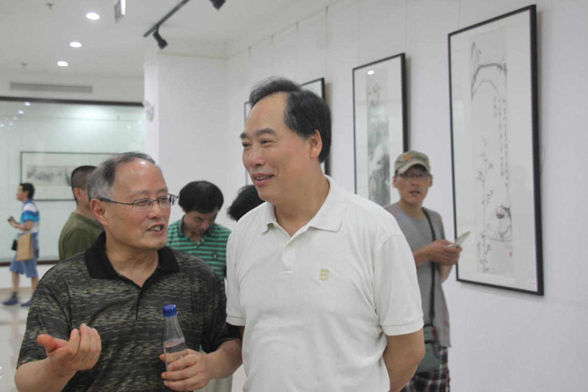 杨雨青丙申画展在无锡致远斋开幕