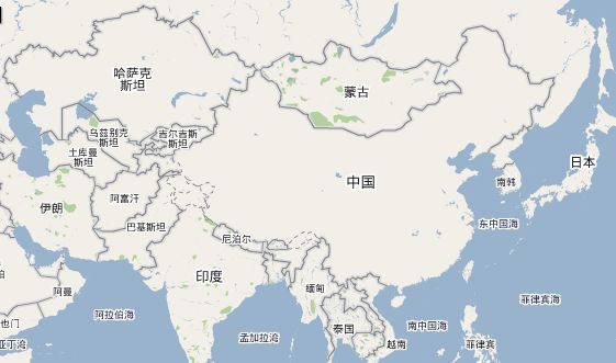 中国具体地图高清