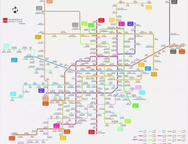 最新地铁规划!西安未来将有18条地铁覆盖.