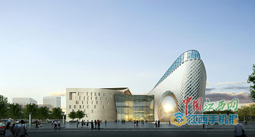 19亿元打造江西省文化中心3年后成南昌新地标