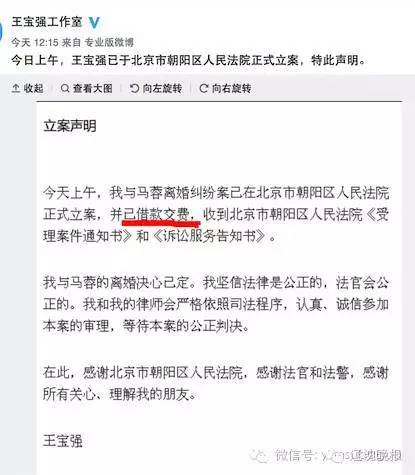 最新消息：马蓉反击了！她第一招竟是把王宝强告了！！更狠的还有…