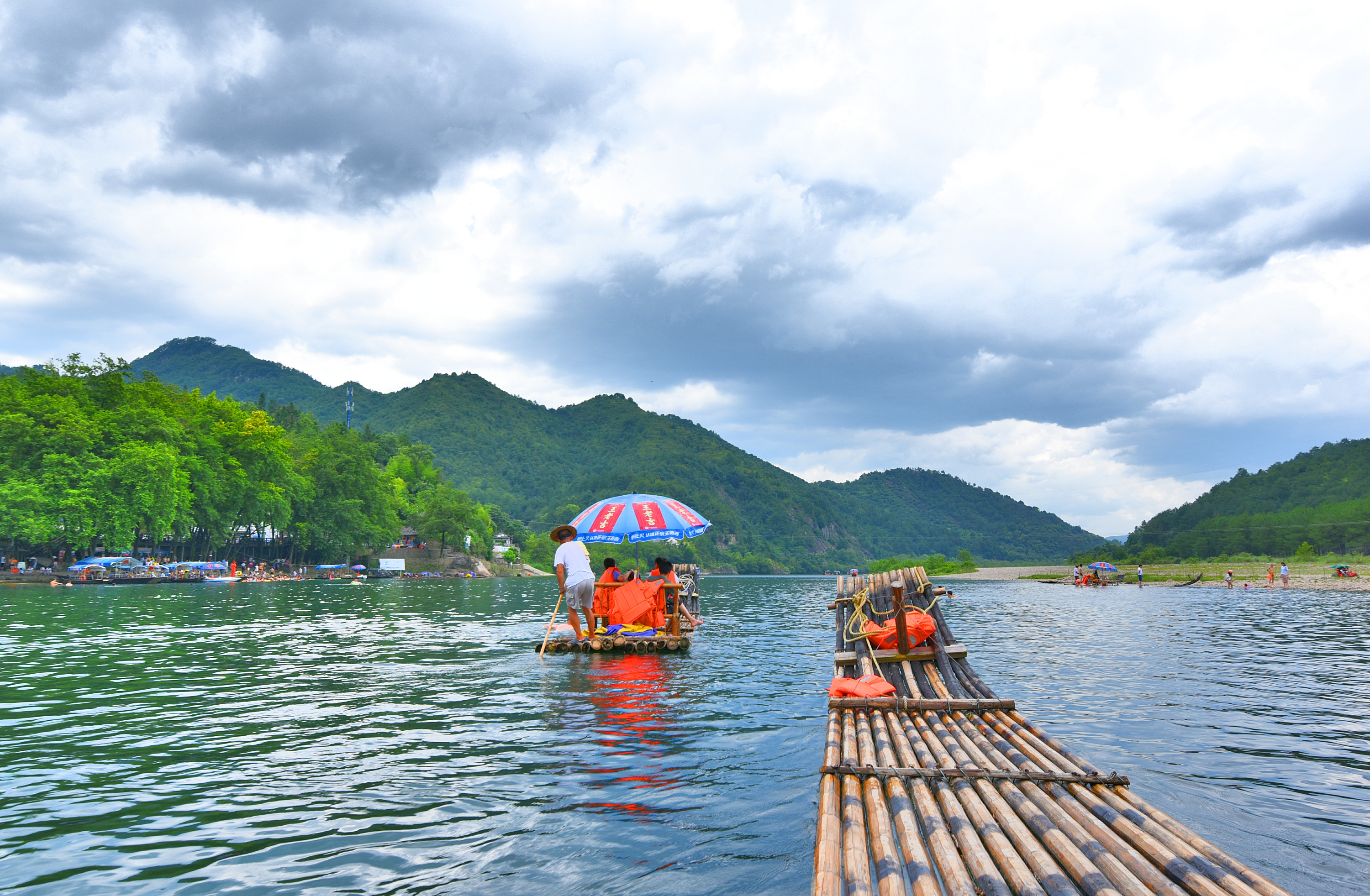 著名的国家级风景名胜区,超五星级露营营地-楠溪江