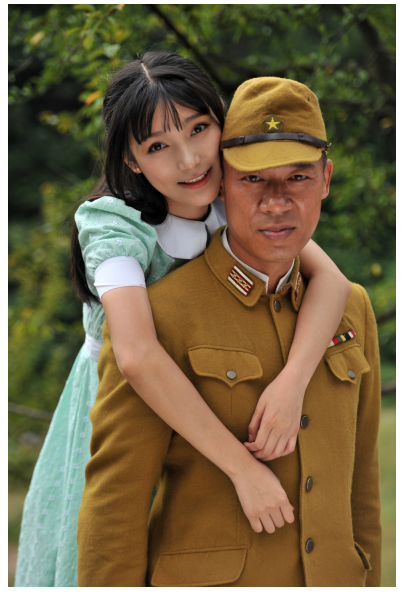 【组图】演员诺瑶演绎女性抗战剧《游击英雄》的日本少女