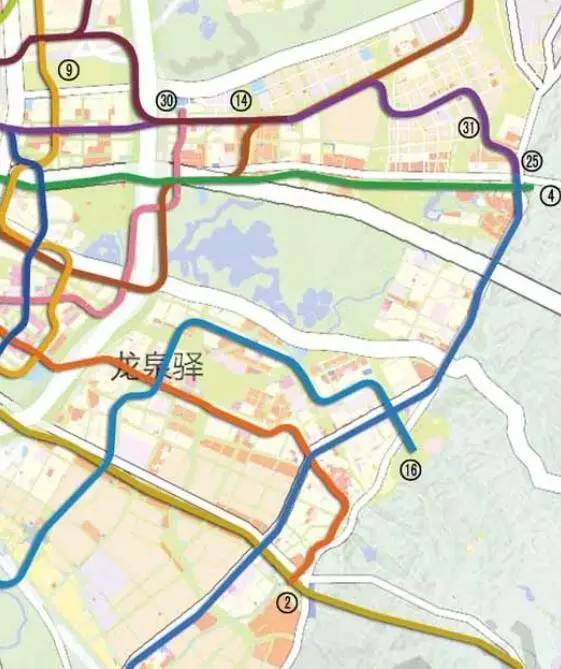 目前,通往温江城区的成都地铁4号线二期即将通车,远景规划中,13号线