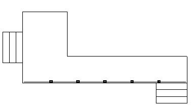 CAD长廊平面图的绘制