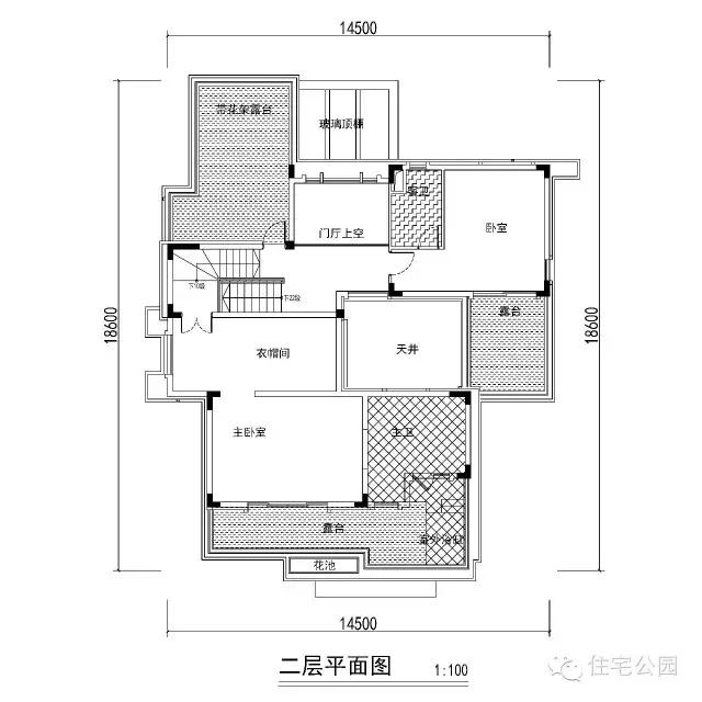 20x31.5米海景别墅,高端大气,有天井带装修