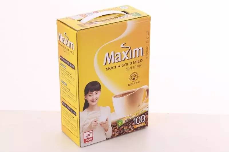 韩国进口maxim麦馨摩卡味咖啡速溶即三合一1