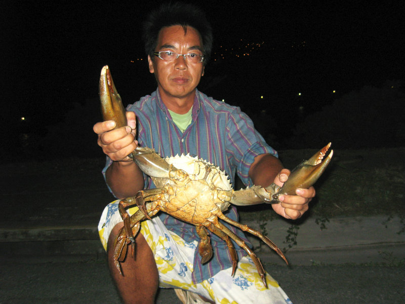 在美国钓上超级大螃蟹,难道外国啥都大 - 微信