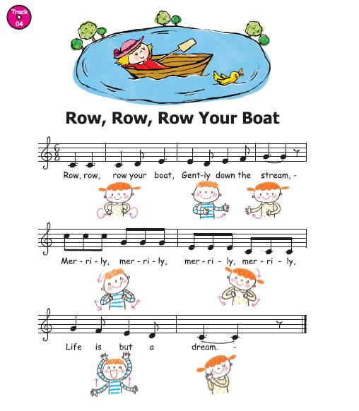 《row row row your boat 》 外出游玩,划船之歌