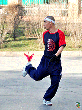 3 踢毽子代表团 是中国民间体育活动之一 是一项简便易行的健身活动