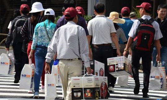 中国游客不再爆买日本电饭煲