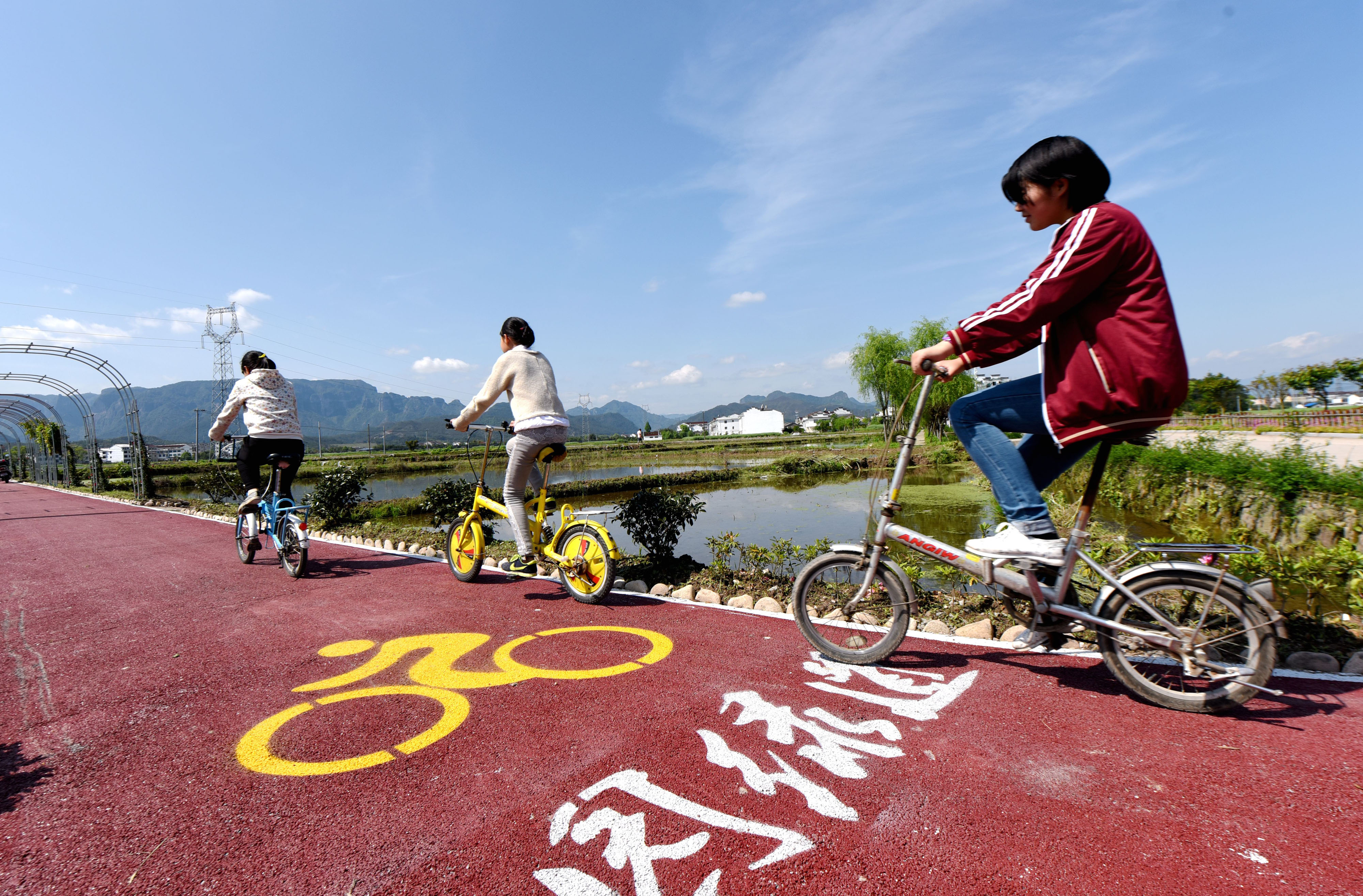 田园绿道串起美丽乡村