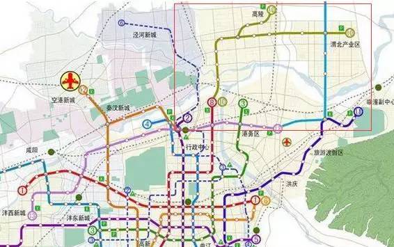 最新地铁规划:西安18条地铁,你最期待哪条?