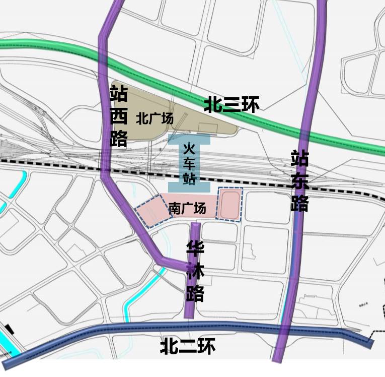 福州火车站南广场启动改造 将可换乘两条地铁线路,增加600个地下停车位 