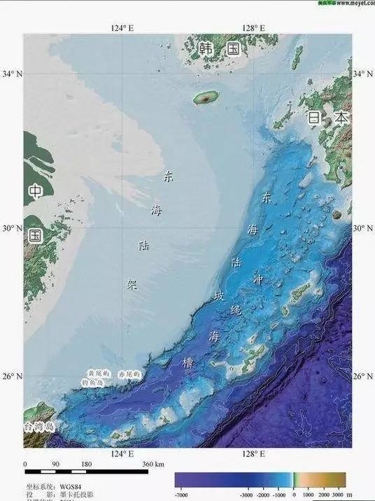 南中国海十段线边界的划分及海底地貌测量