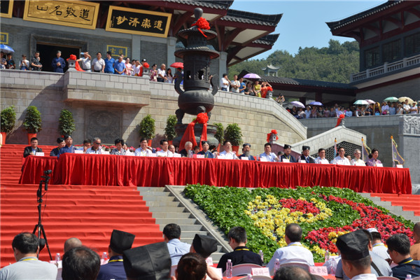 茅山道院崇禧万寿宫落成暨神像开光庆典隆重举行