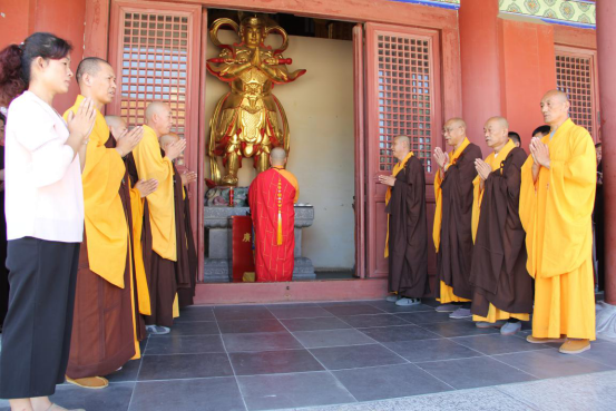 汶上宝相寺八月初一祈福法会