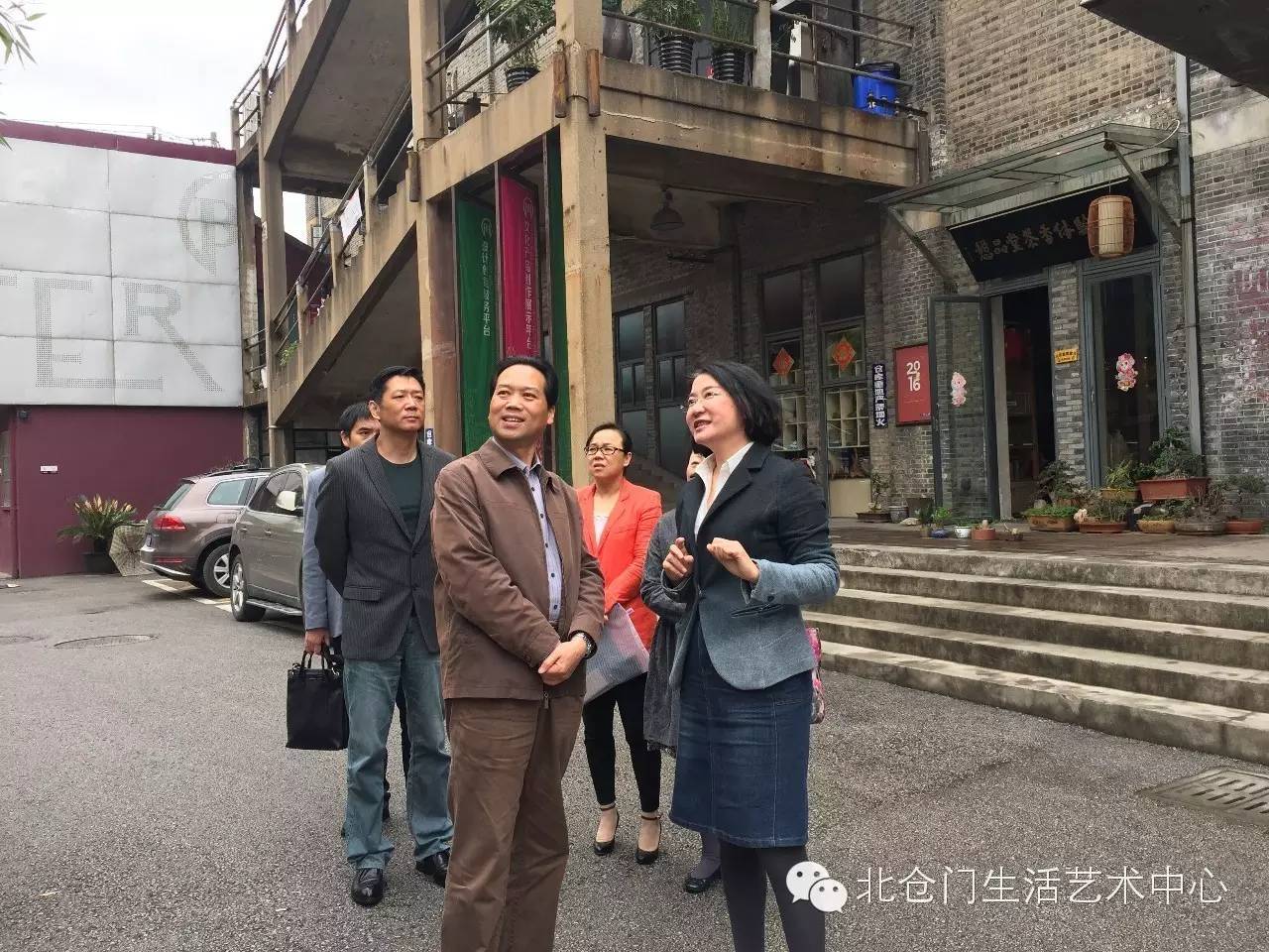 领导视察(以时间顺序 无锡市委统战部副部长,市工商联副主席钱文琴