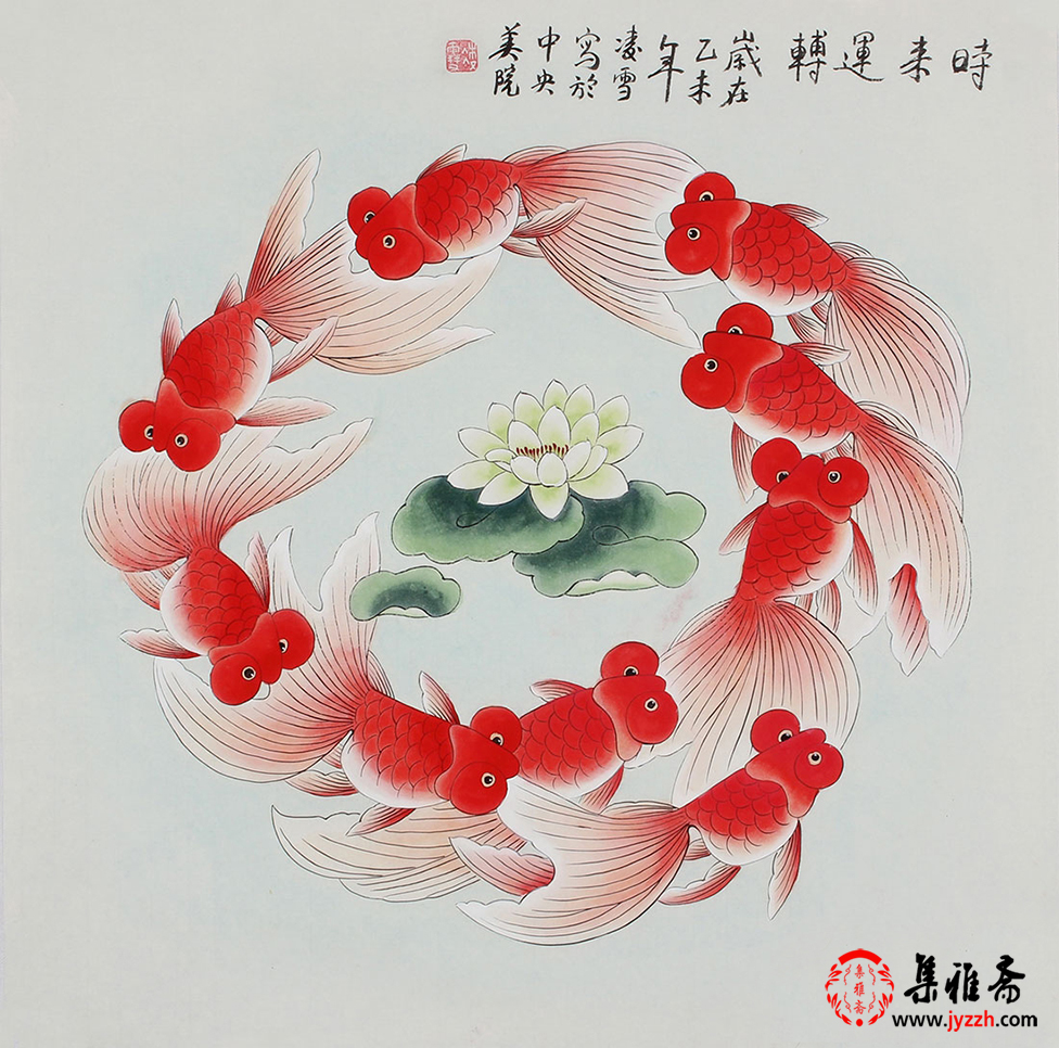 工笔花鸟画在中国画门类中,具有辉煌而悠久的历史,从五代到晚清传承逾