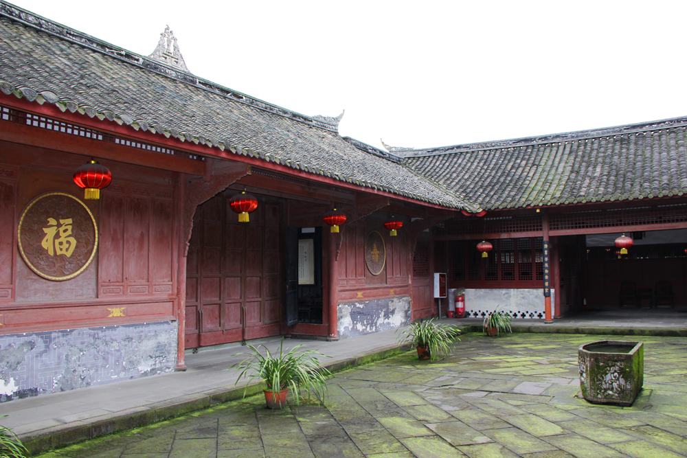 陈家大院,陈家桅杆,庭院式古建筑群.