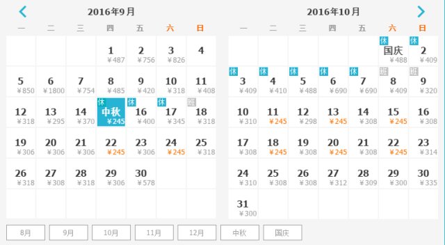 从青岛动身；国外64元，国内最低机票149元！！